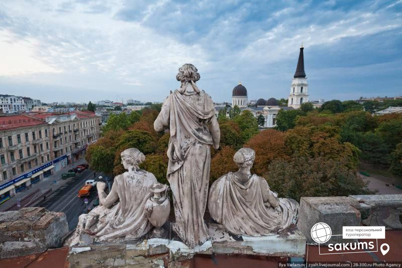 Красивые памятники города Одесса